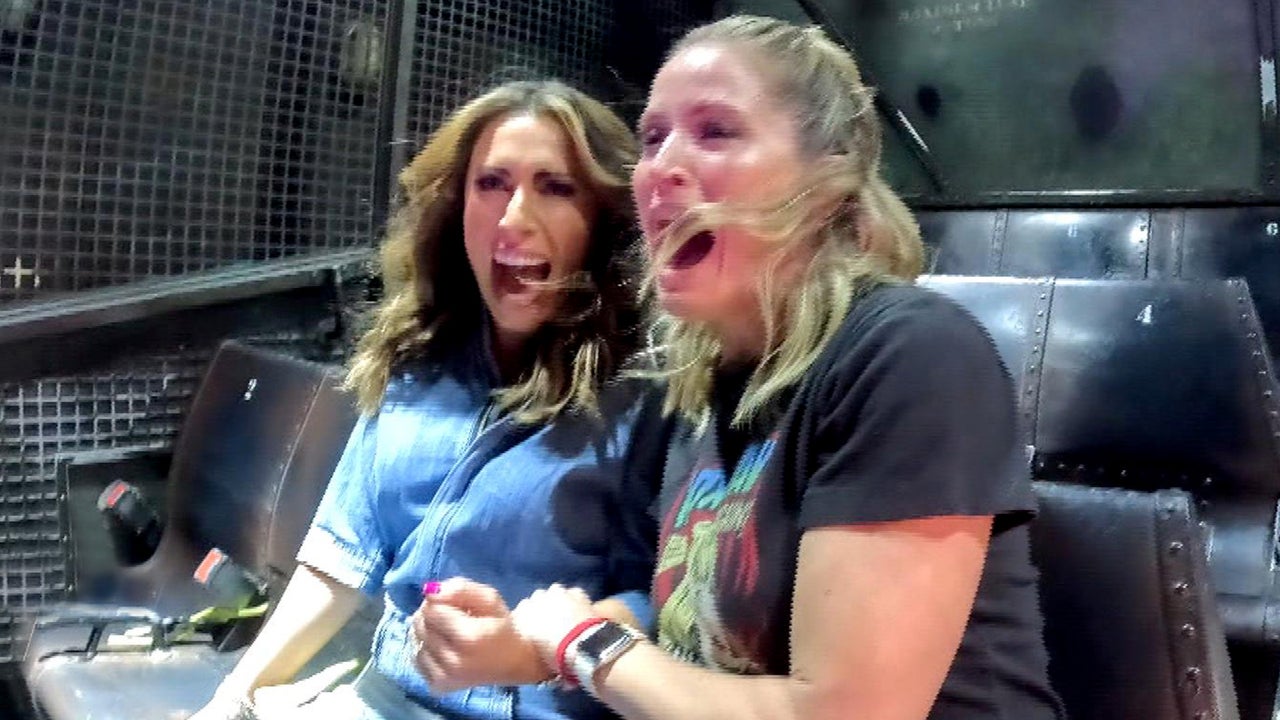 'The View’: Sara and Alyssa Freak Out Riding the Tower of Terror at